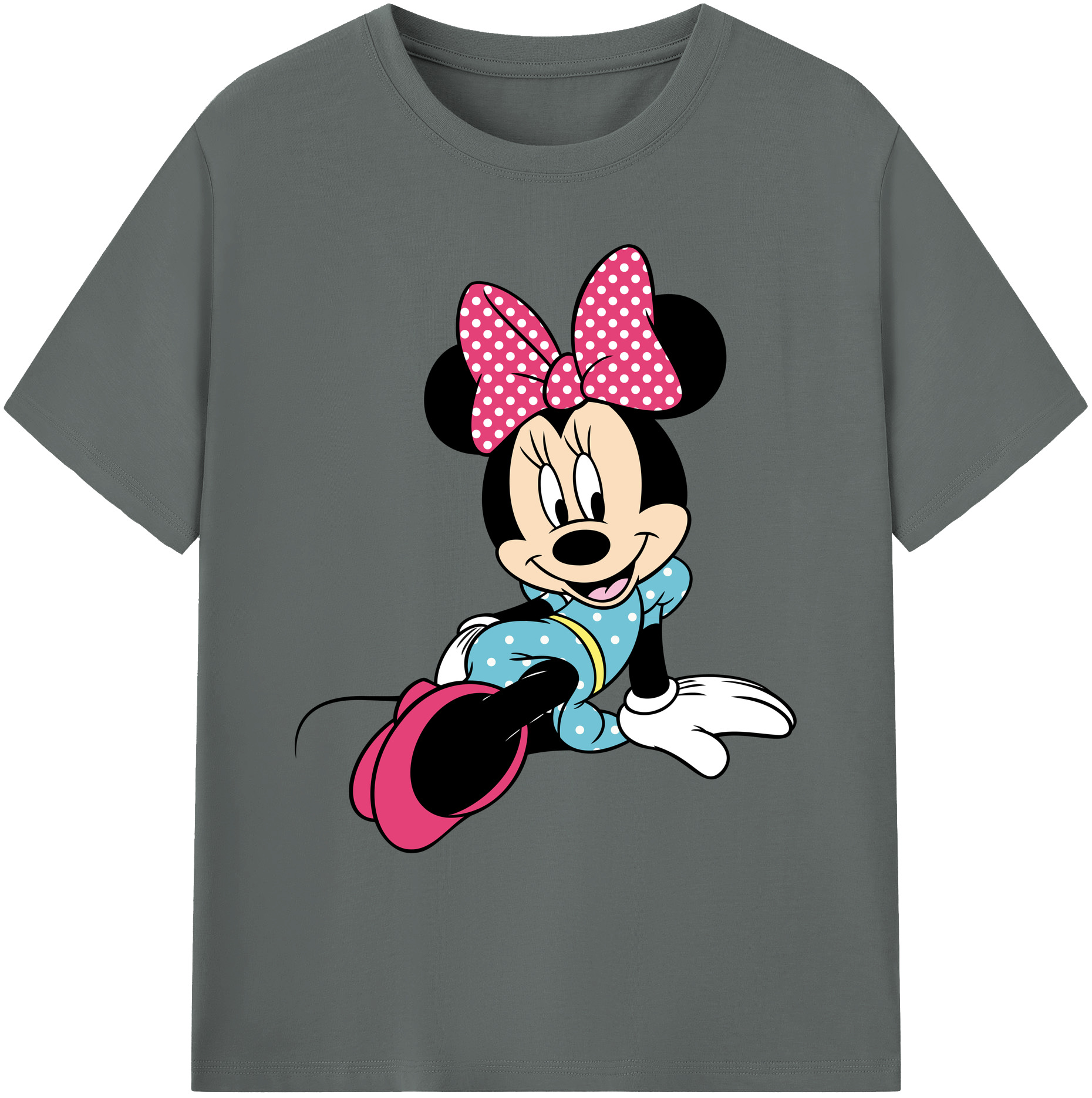 ミッキーマウス Mickey Mouse 綿100％ メンズ半袖Tシャツ｜肌触りやわらか＆通気性
